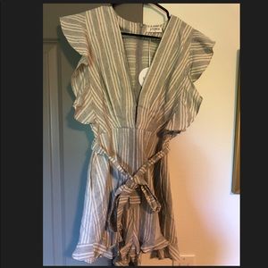 Striped Women’s Romper